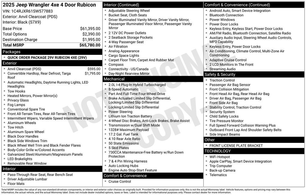 jeep wrangler 4xe 2025 1C4RJXR61SW577883 image jeep wrangler 4xe 2025 1C4RJXR61SW577883 image